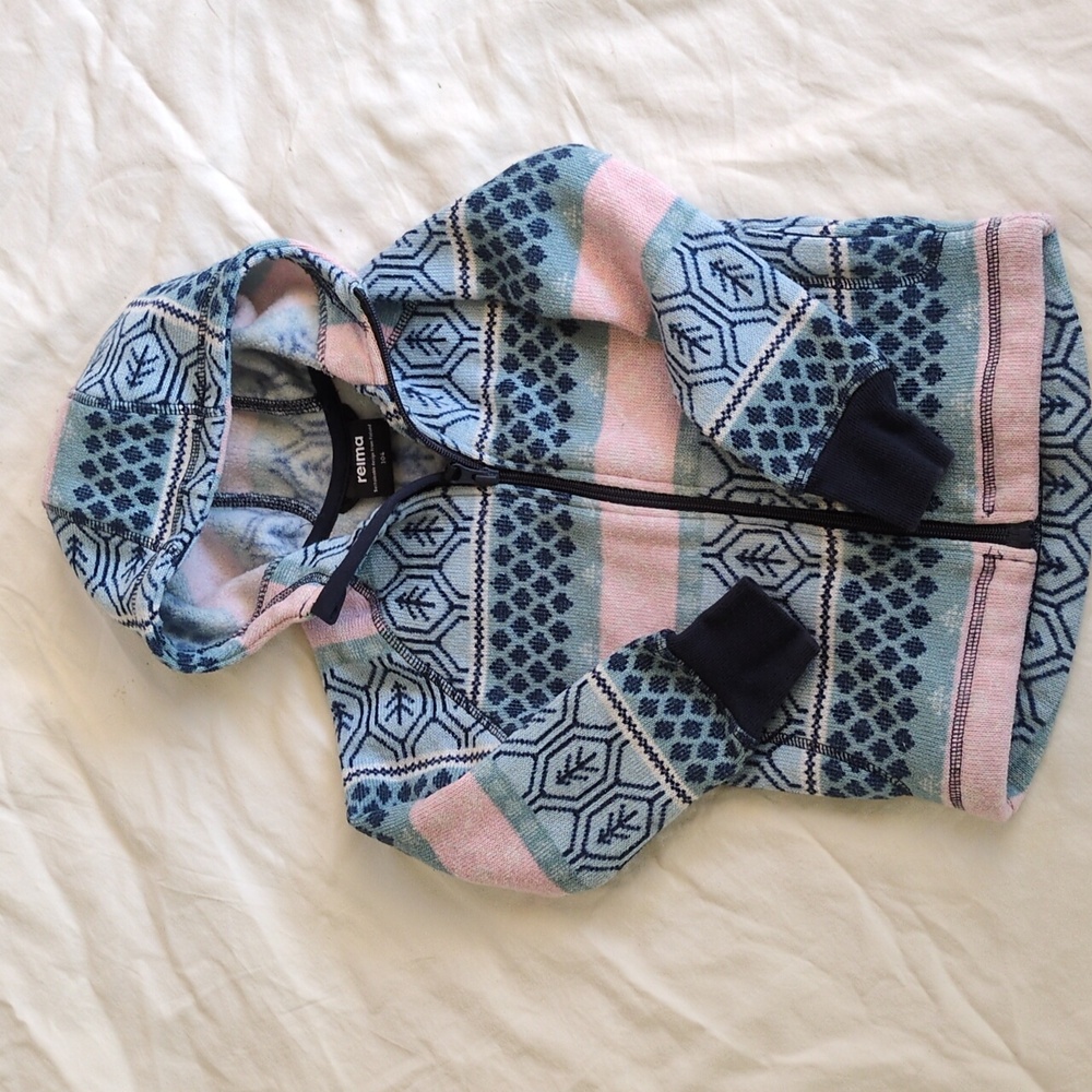 Reima Hoppu Jacquard-Knit Hooded Sweater - Picture 5 of 5